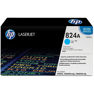 Genuine HP 824A Cyan Colour LaserJet Imaging Drum (Yield 23,000)